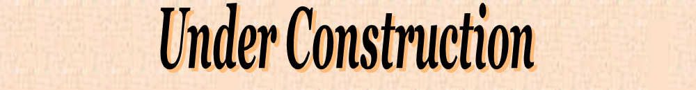 Pages Under Construction